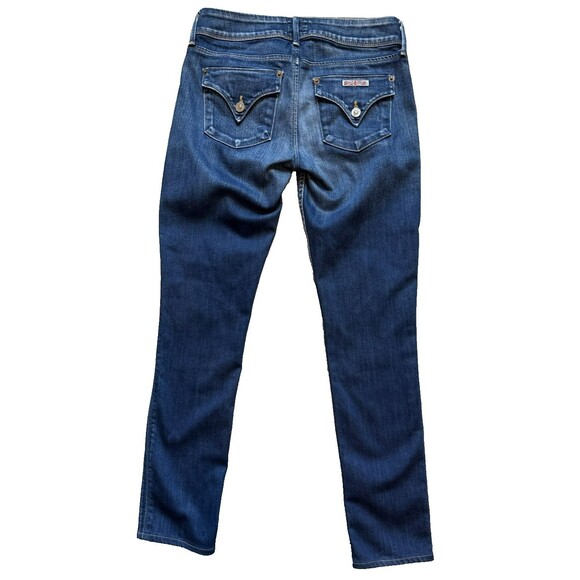 Hudson Collin Skinny Jean Size 26 Back Flap Pocket Dark Wash - Picture 9 of 9